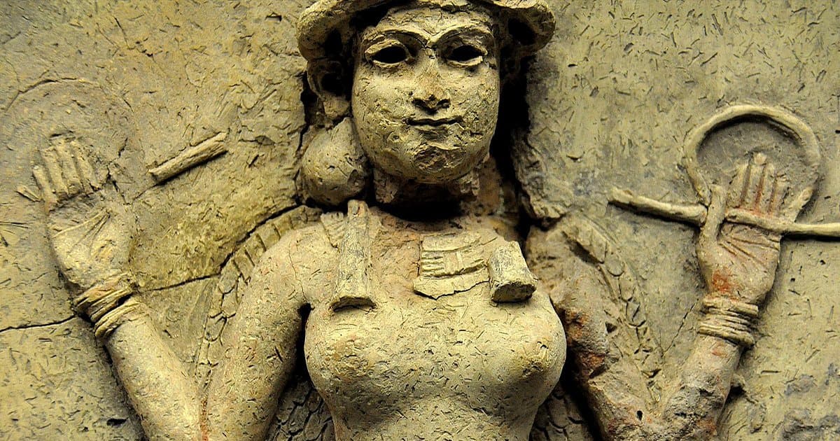 Burney Relief often linked to a night and underworld goddess