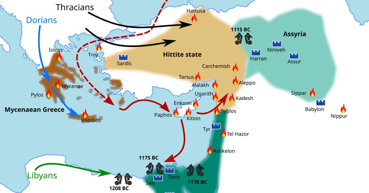What Caused the Bronze Age Collapse